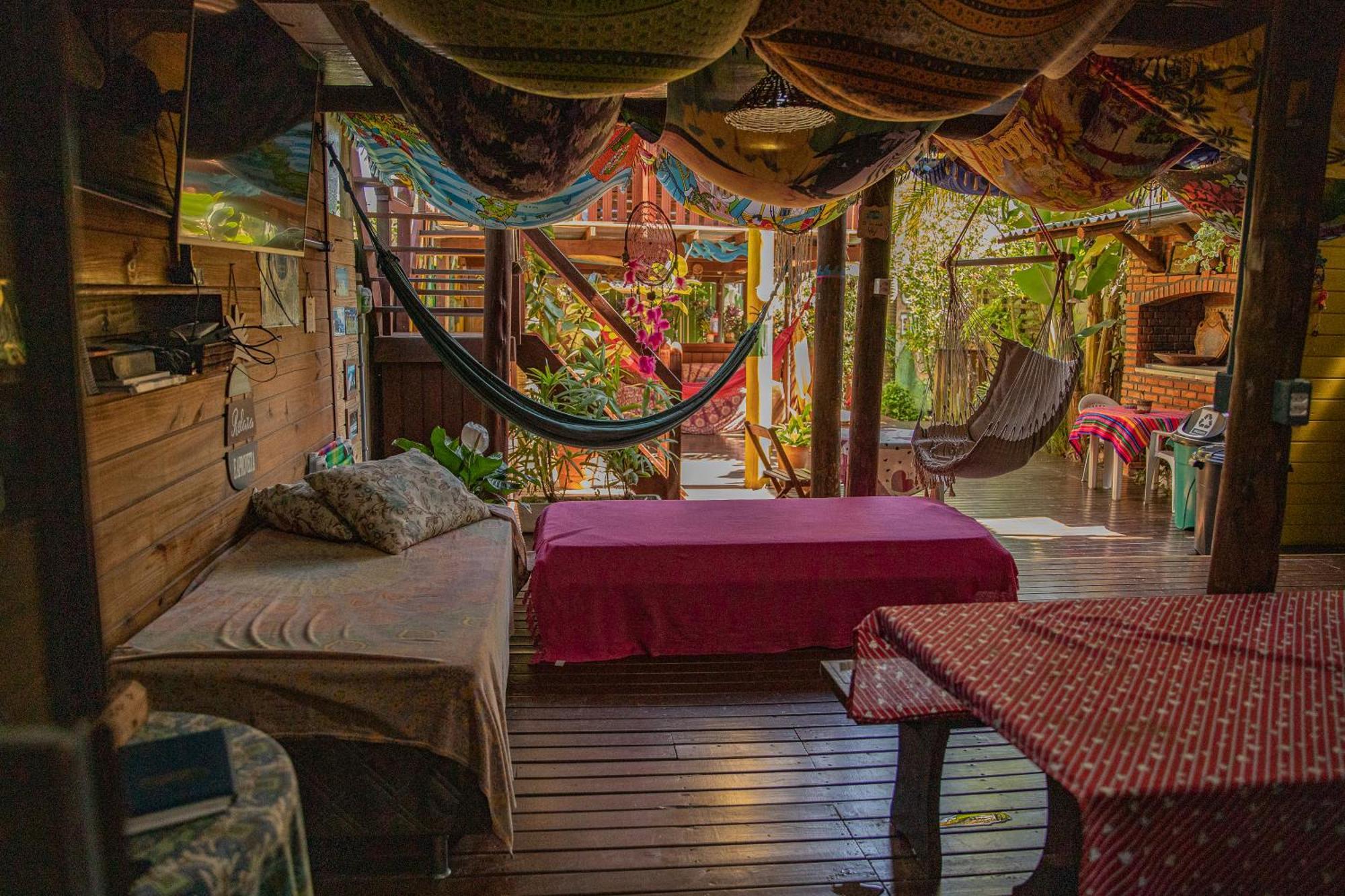 Guarda Encantada Surf Hostel Palhoça المظهر الخارجي الصورة